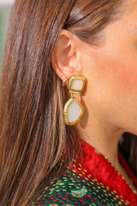 Sea Glass Earrings - Llani