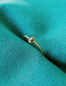 Rose Cut Diamond Ring - Llani